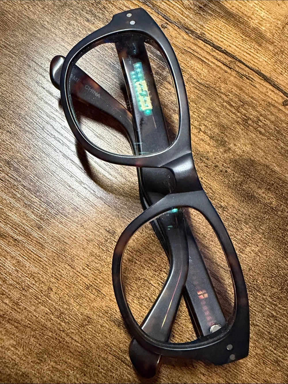 Women's Matte Dark Brown Tortoise Glasses - Lightweight Everyday